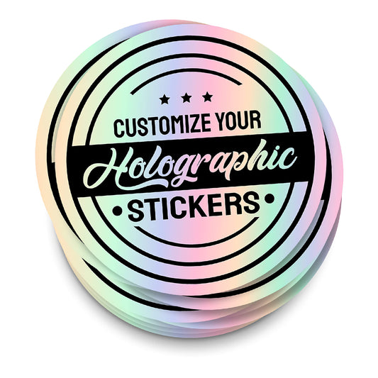 Holographic Stickers 3" x 3"